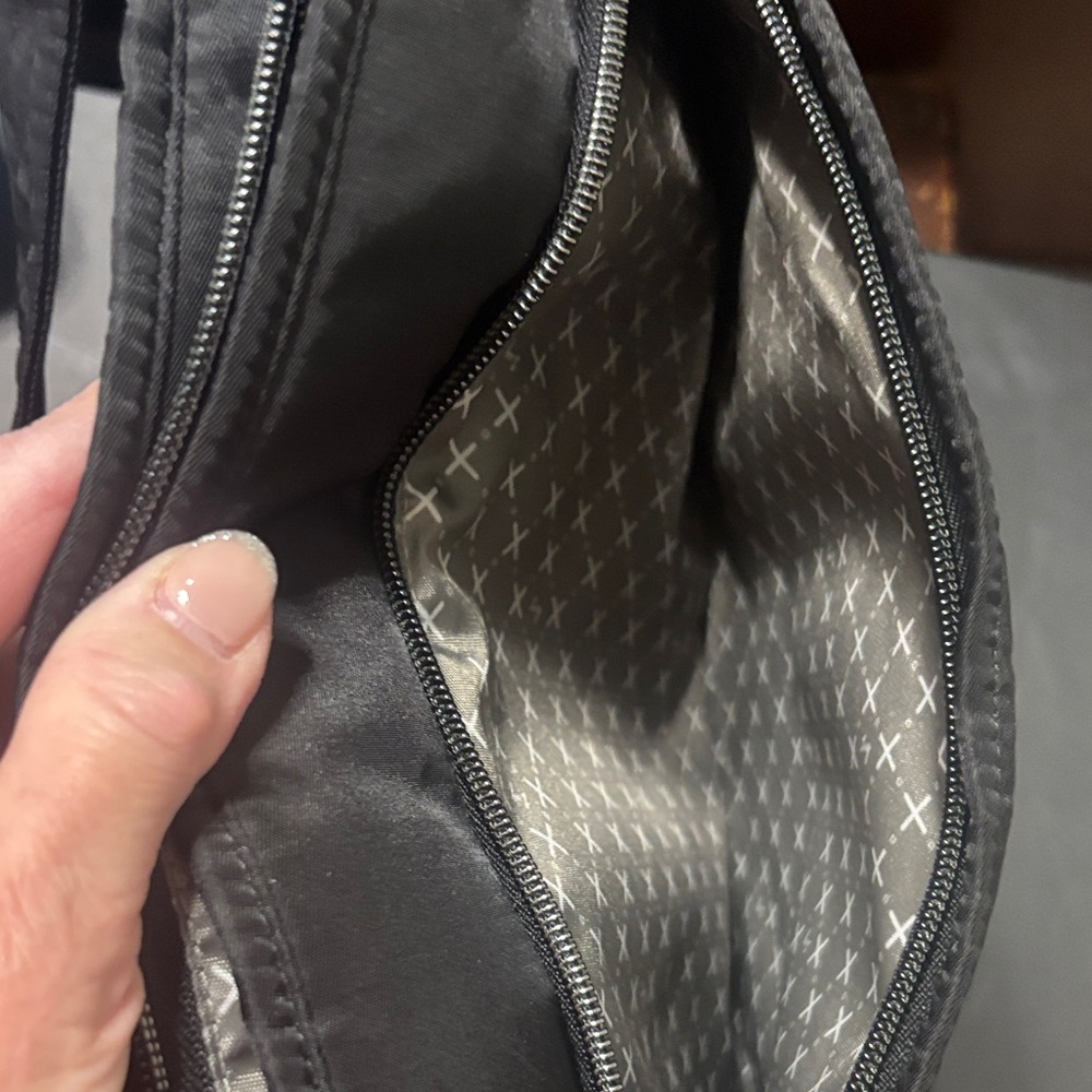 Lug Happy Camper Black Crossbody Bag - Picture 6 of 10